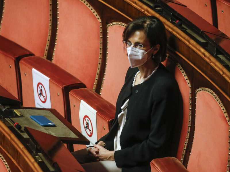 Marta Cartabia, ministro della Giustizia (Ansa)