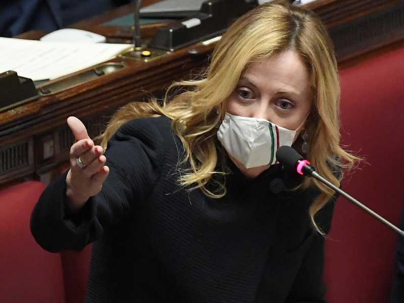 Giorgia Meloni (Ansa)