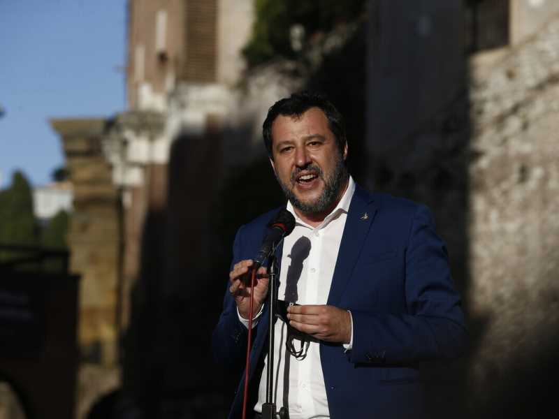 Matteo Salvini (foto LaPresse)