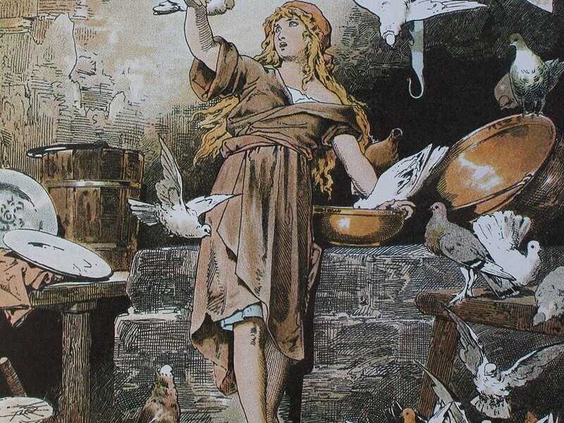La fiaba di Cenerentola illustrata da Alexander Zick, pittore e illustratore tedesco dei primi del Novecento (Wikipedia)&nbsp;<br />