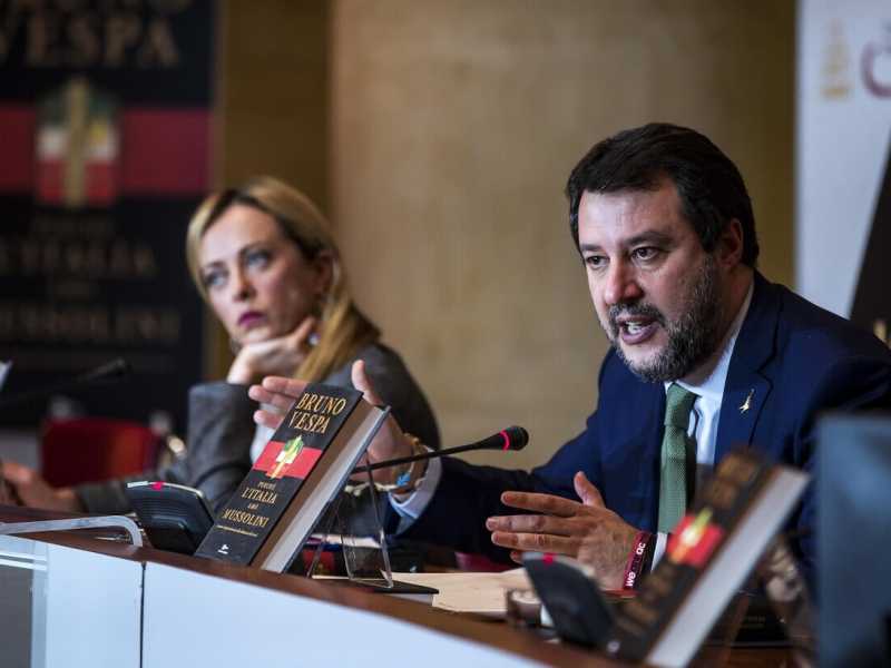 Meloni scommette su Salvini fuori dal governo dopo il Colle