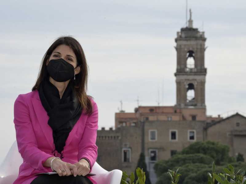 Virginia Raggi (foto Ansa)