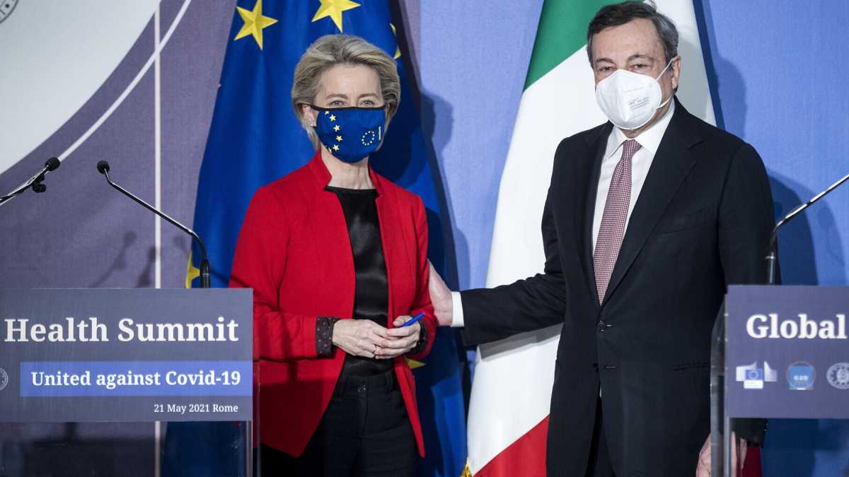 Immagine di Al Global Health Summit il team Europa a Roma dice al resto del mondo: esportate vaccini