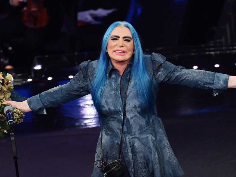Loredana Bert&egrave; a Sanremo 2019 (LaPresse)&nbsp;
