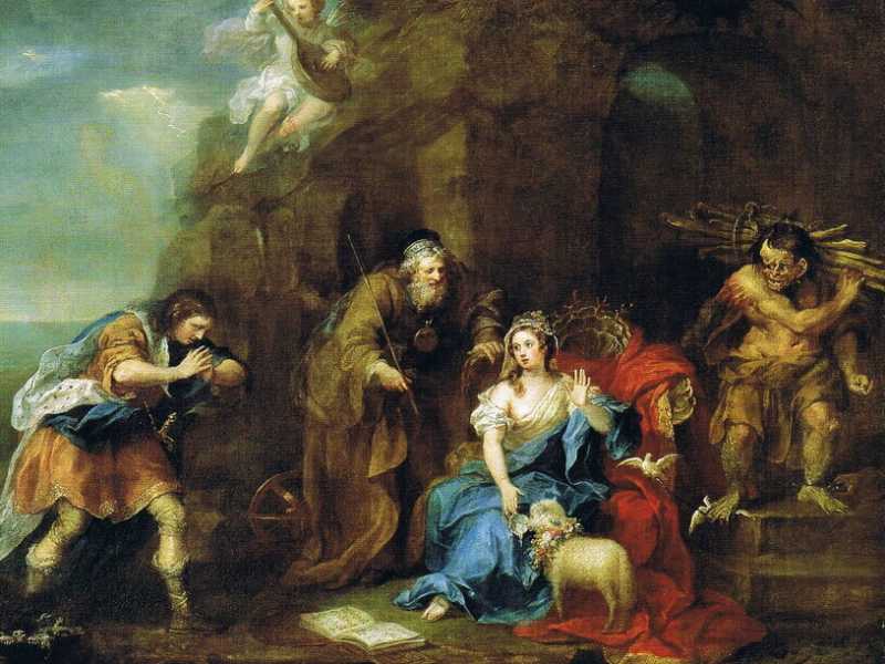 Scena dalla Tempesta di Shakespeare; William Hogarth; circa 1735&nbsp;<br />