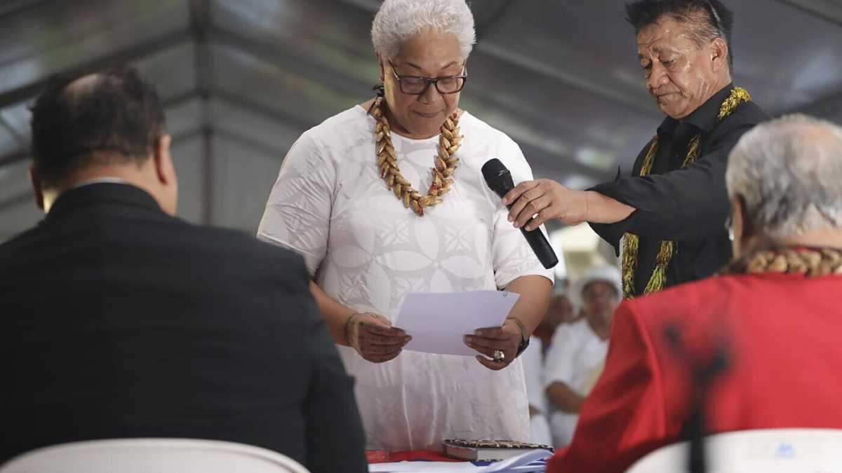Immagine di La battaglia per la democrazia di Samoa