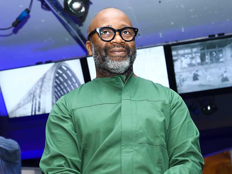 Theaster Gates al Prada Mode London nel 2019 (Tim P. Whitby/Getty Images for Prada)&nbsp;<br />