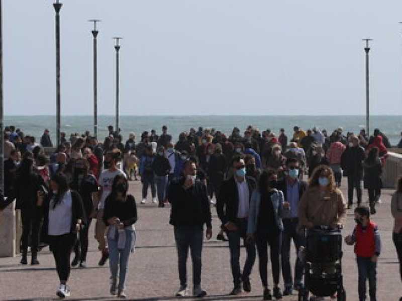 Il litorale di Ostia (Ansa)
