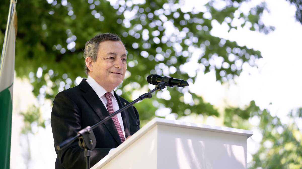 Immagine di "Lavorare, crescere, produrre". Ecco il discorso di Draghi da Sassuolo