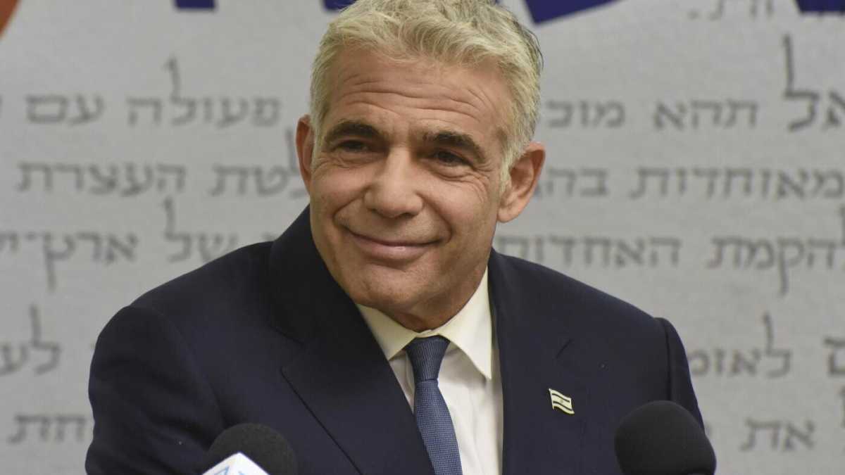 Immagine di Yair Lapid, il tessitore