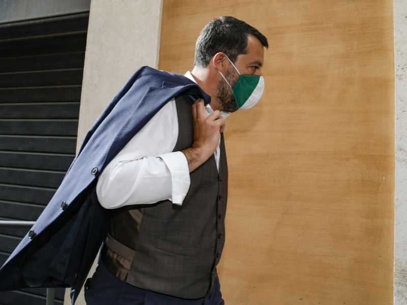 Matteo Salvini (foto Ansa)