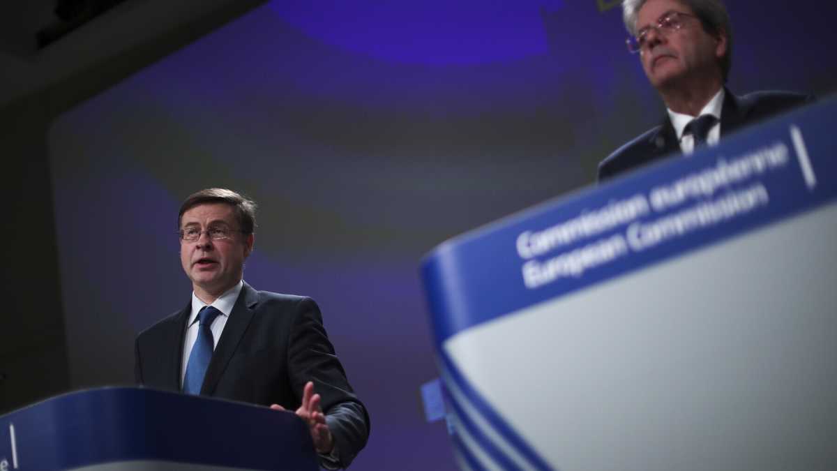 Gentiloni e Dombrovskis sulle prospettive post-pandemia. Diretta