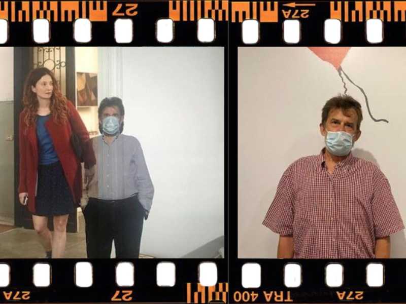 Foto tratte dal profilo Instagram di Nanni Moretti