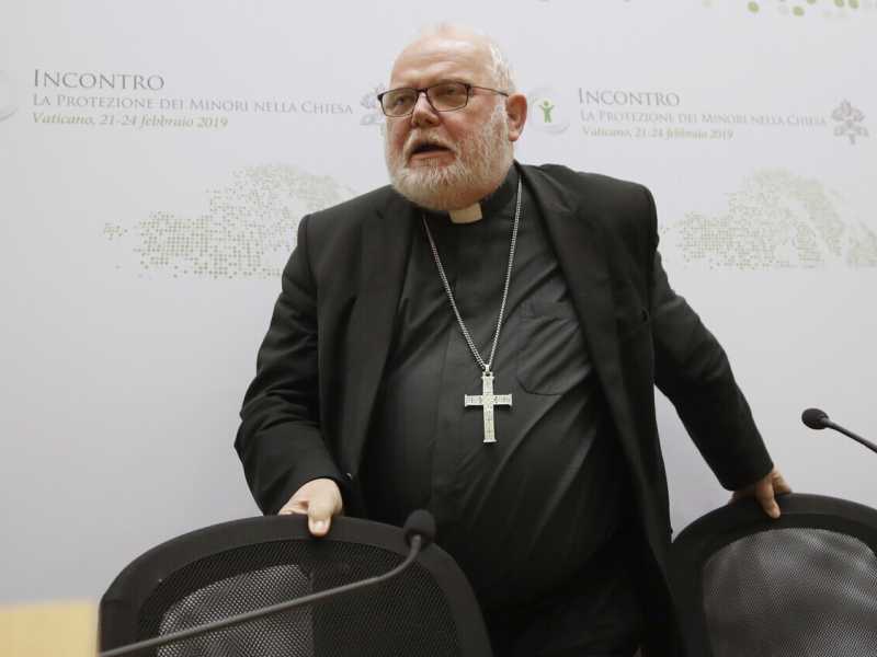 Il cardinale Reinhard Marx (LaPresse)<br />&nbsp;<br />
