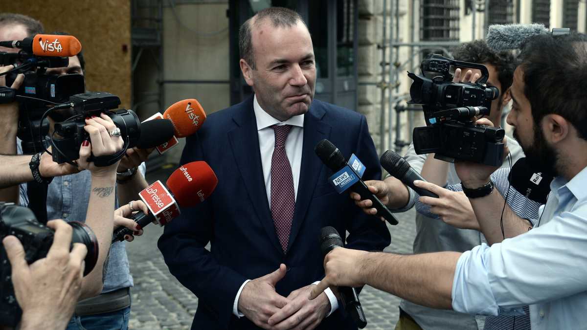 Immagine di Weber al Foglio: ecco le condizioni per discutere con il Ppe
