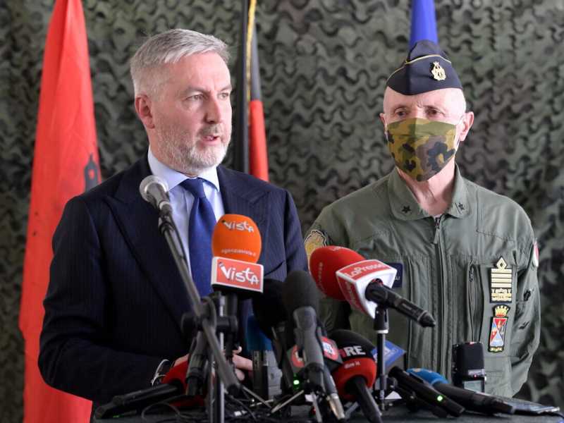 Il ministro della Difesa Lorenzo Guerini (foto Ansa)