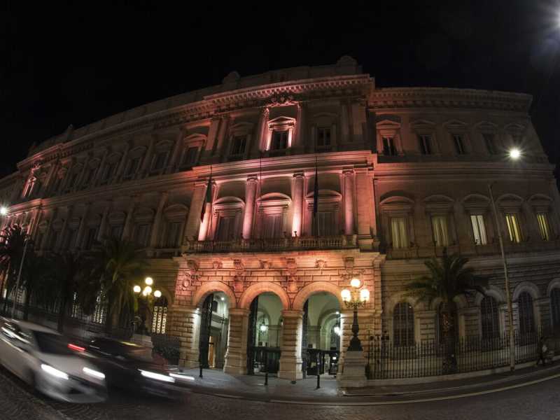 La sede della Banca d'Italia (Ansa)