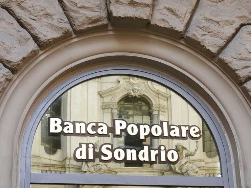 BANCA POPOLARE DI SONDRIO/ANSA/DEMANIO/BONOTTO