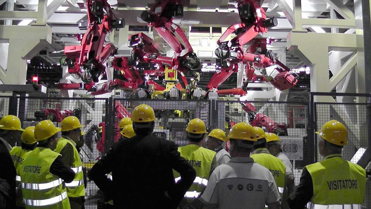 Immagine di Una grande produzione industriale