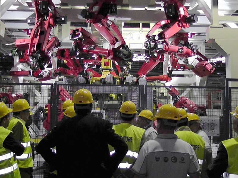 Una grande produzione industriale