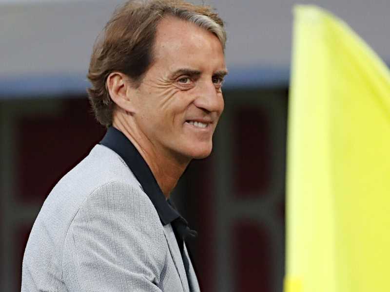 Roberto Mancini, allenatore della nazionale italiana che vincerà gli Europei (Ansa)