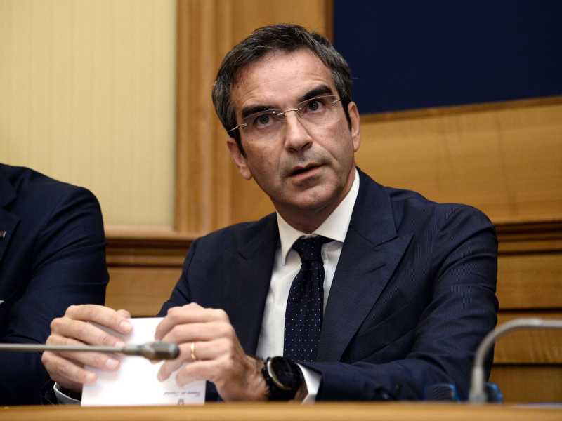 Il deputato Roberto Occhiuto, candidato governatore del centrodestra in Calabria (foto LaPresse)