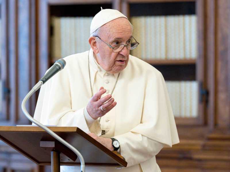 Papa Francesco (foto Ansa)