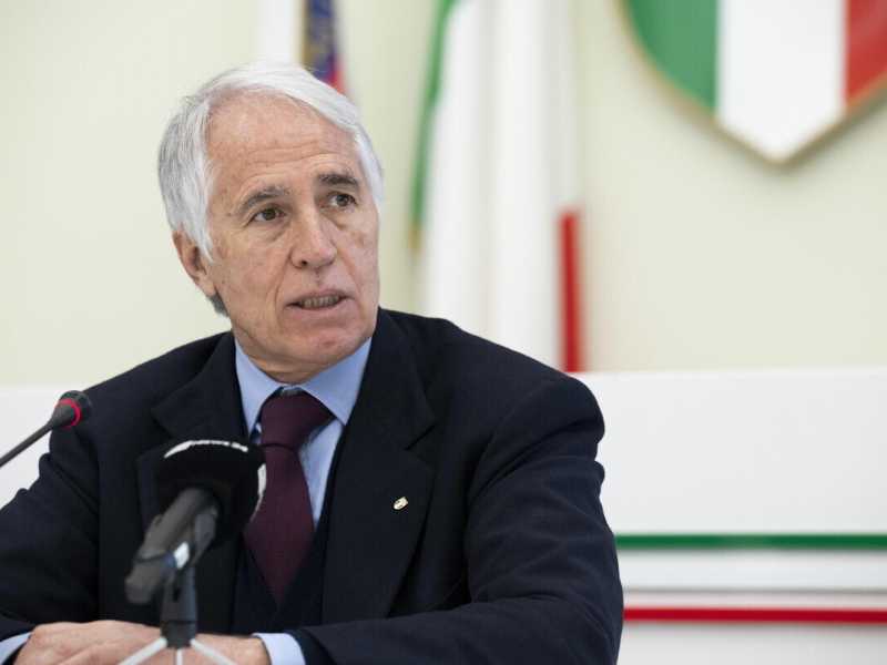 Giovanni Malagò, presidente del Coni (foto Ansa)