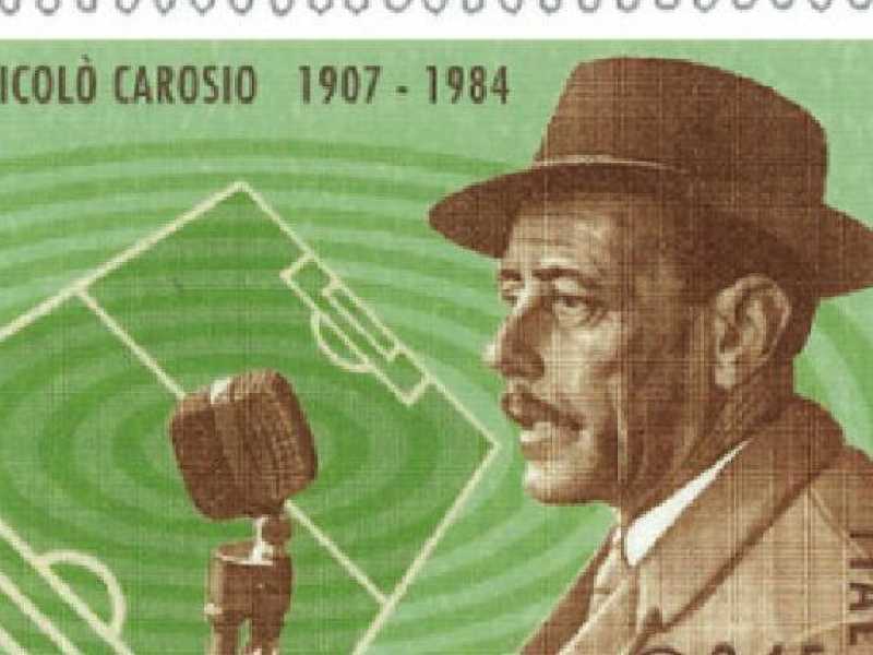 La voce di Nicolò Carosio in quella finale a metà
