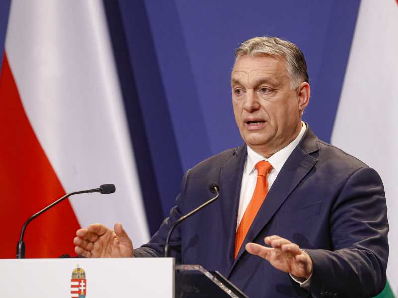 Il primo ministro ungherese Viktor Orban (LaPresse)