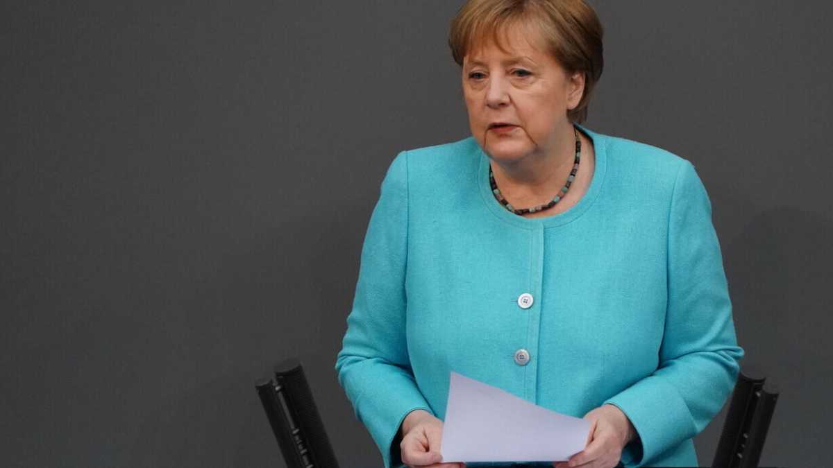 Immagine di Il mondo grandezza Merkel. L'ultimo discorso da cancelliera