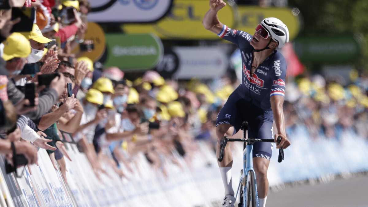 Immagine di Tour de France, vince van der Poel. Nel nome del nonno