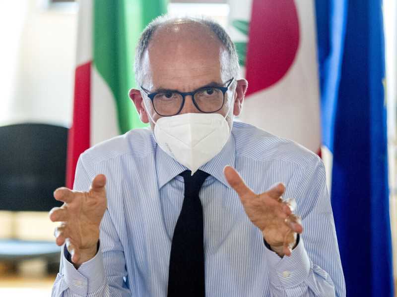 Enrico Letta, segretario del Pd (LaPresse)