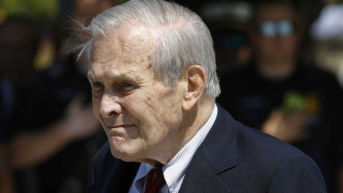 Immagine di È morto Donald Rumsfeld, ex segretario alla Difesa americano