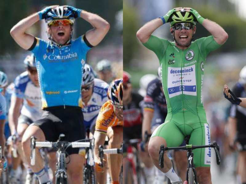 Il Tour de France di Cavendish è un salto temporale