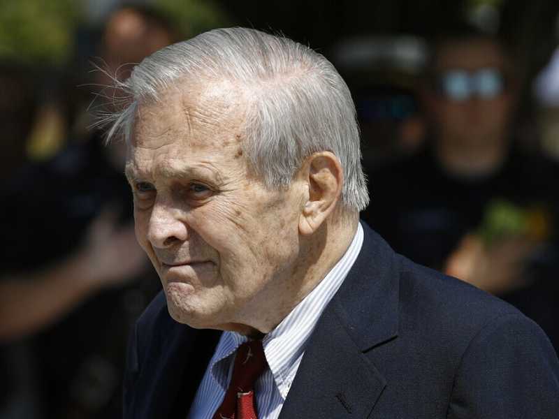 È morto Donald Rumsfeld, ex segretario alla Difesa americano