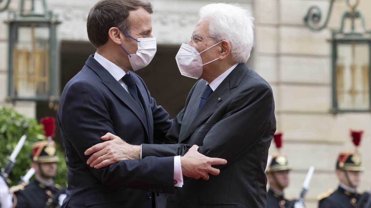 Immagine di Mattarella alla Sorbona. Il discorso integrale