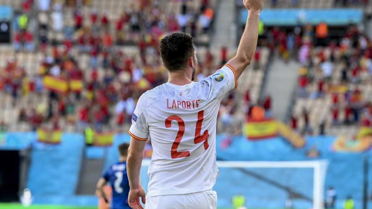 Immagine di Il salto di Aymeric Laporte