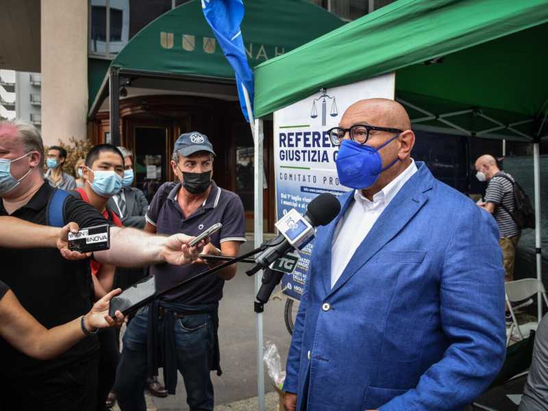 Luca Bernardo, primario di pediatria all'ospedale Fatebenefratelli e candidato del centrodestra a sindaco di Milano (foto Ansa)