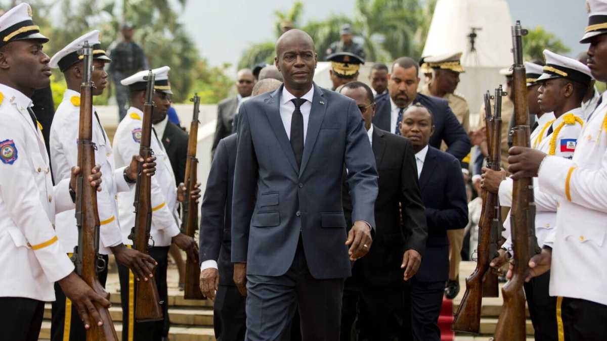 Immagine di Jovenel Moïse, il presidente di Haiti, è stato assassinato