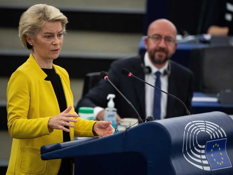 Ursula Von der Leyen (foto EPA)