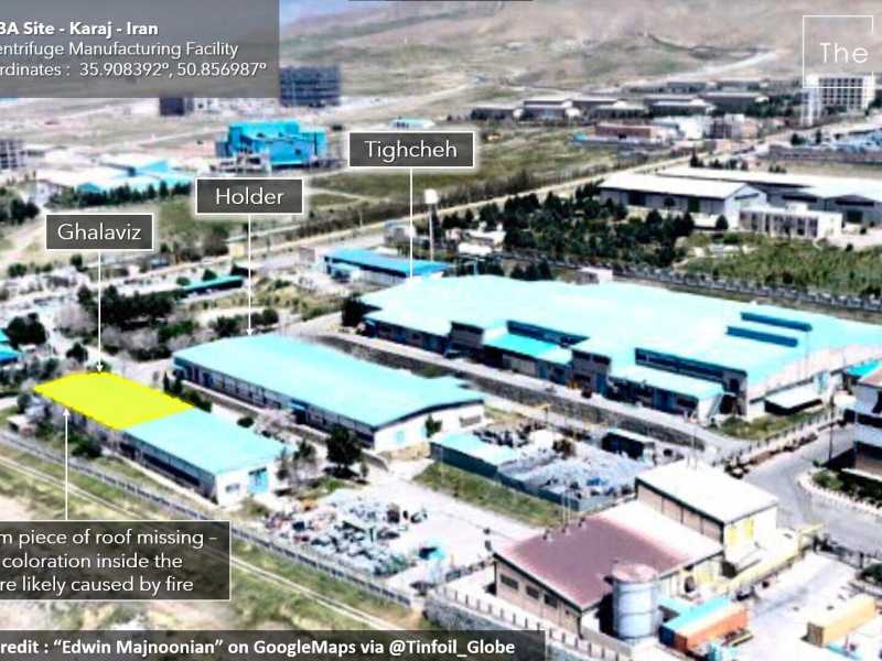 Israele ha attaccato un altro sito atomico in Iran
