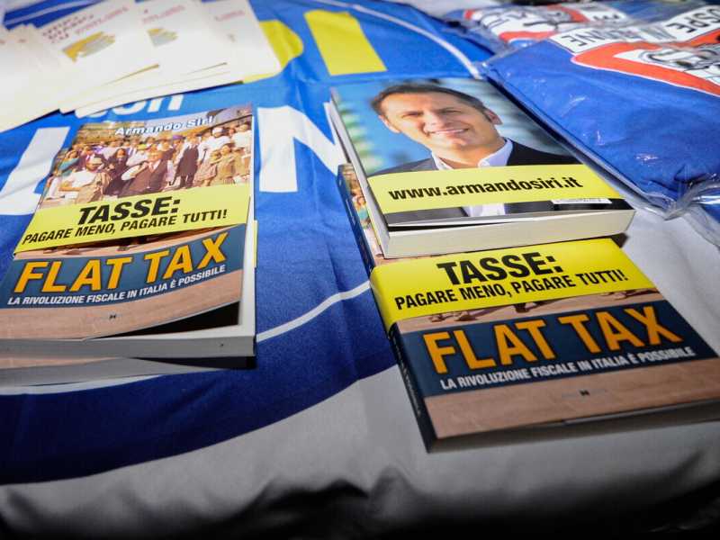 Un Capone tira l’altro, ma sulla flat tax preferiamo il nostro