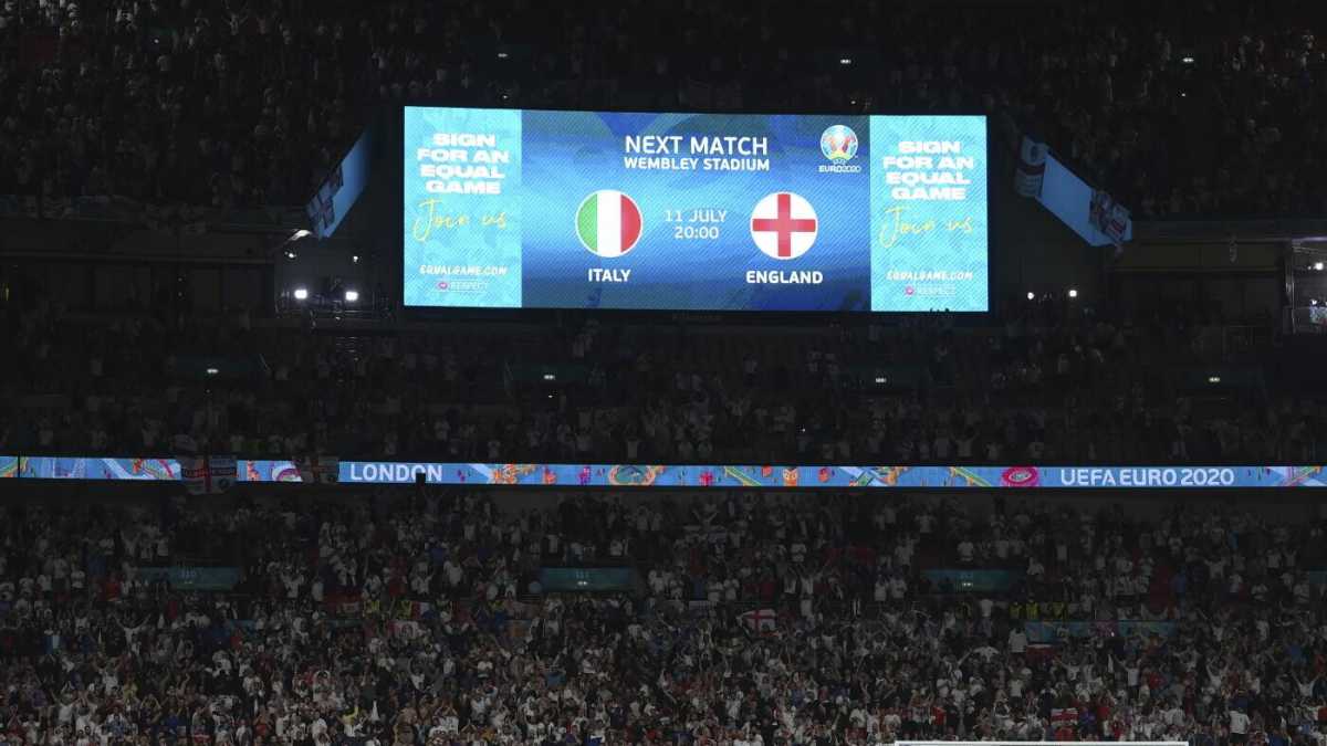 Immagine di Italia-Inghilterra a Wembley. This must be the place