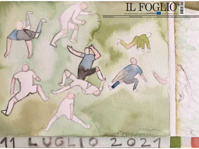 Oggi il Foglio ha una copertina da collezione