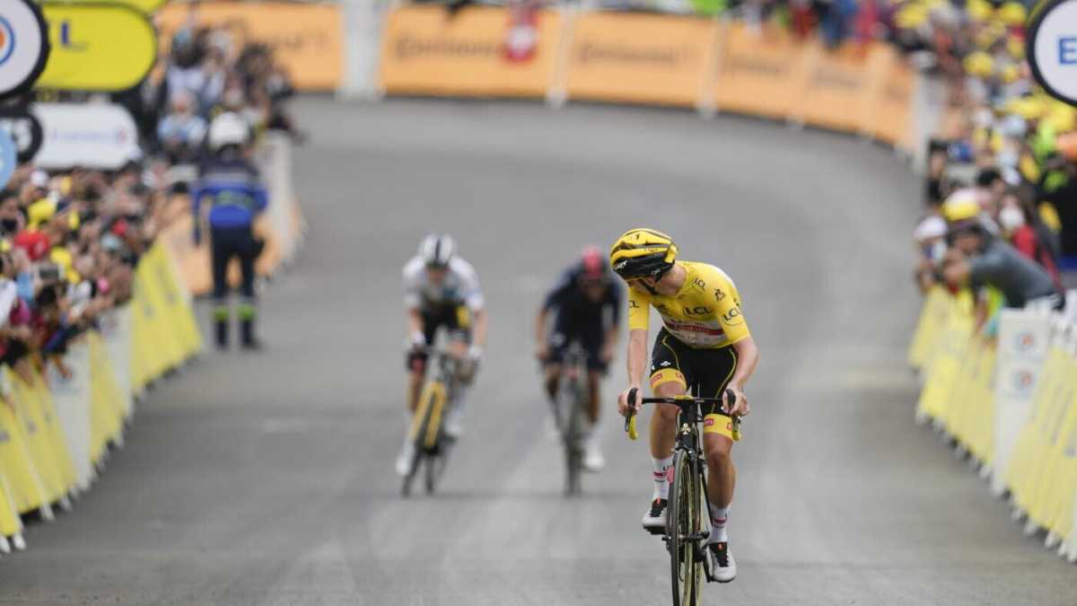 Immagine di Tour de France. Pogacar nel luogo che non esiste