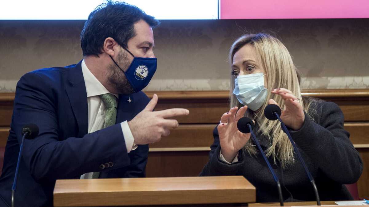 Immagine di L’ora di un whatever it takes di Salvini e Meloni contro i No vax