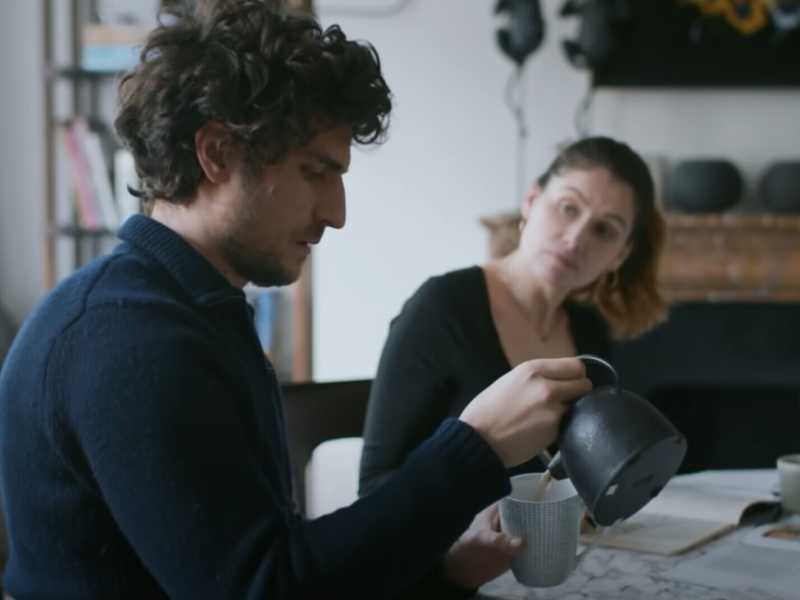 Un frame da "La Croisade", film di Louis Garrel