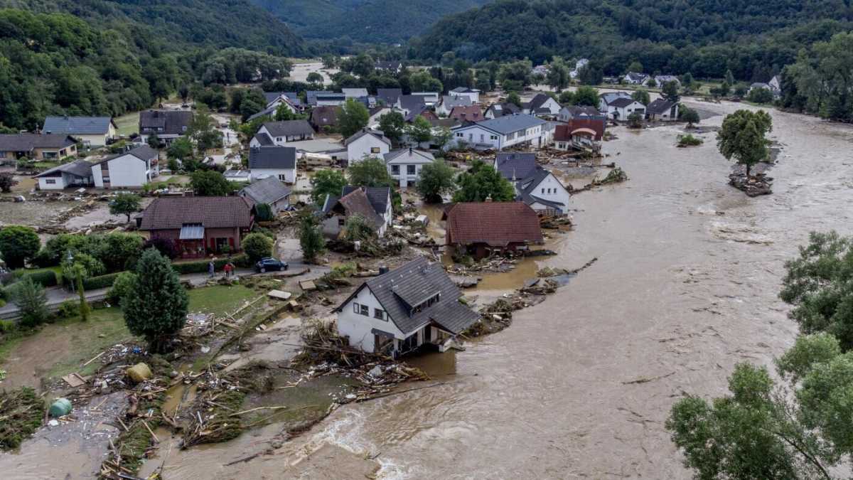 Immagine di Le immagini della catastrofica alluvione in Germania