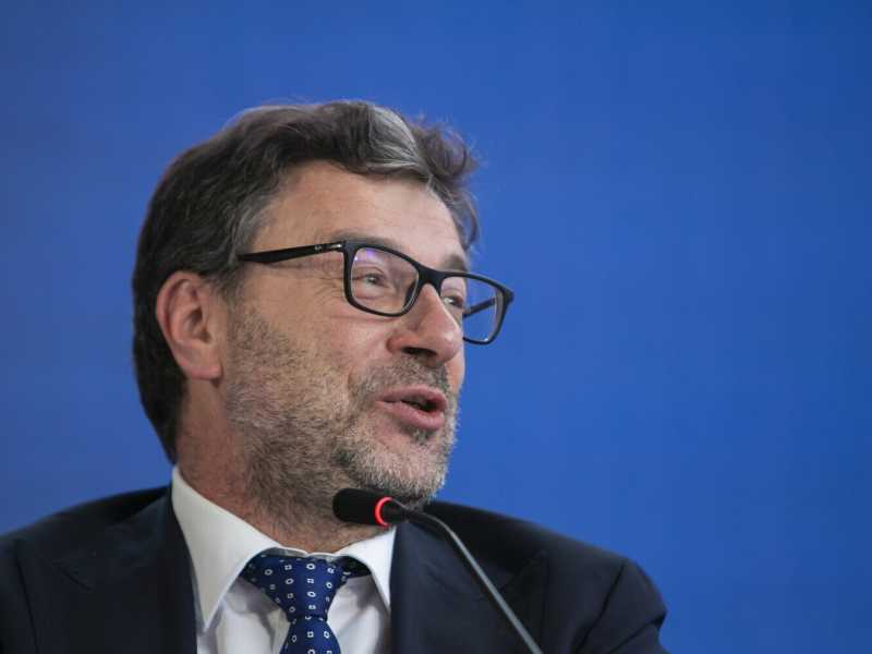 Giancarlo Giorgetti (foto LaPresse)
